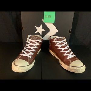 Excelente brown leather converse 😃